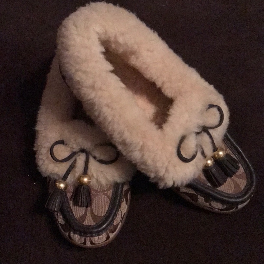 Coach moccasins